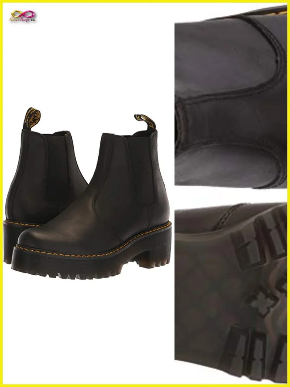 Women's Chelsea Boot with Air-Cushioned Sole Goodyear Welt Leather